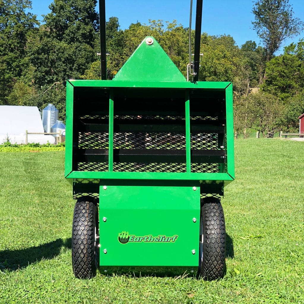 45hp push type compost spreader 4
