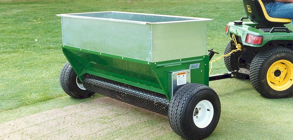 truflow 54d topdresser earth and turf banner image